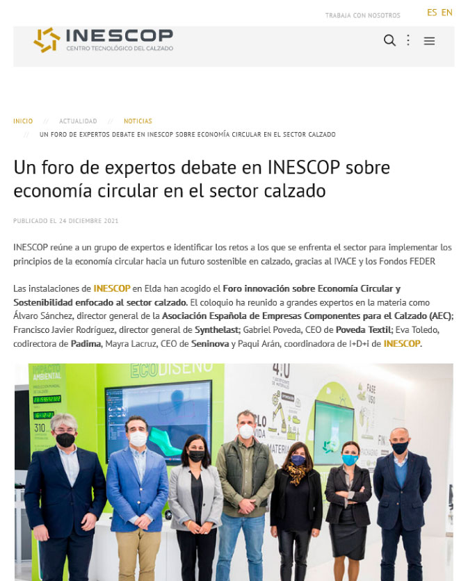 inescop poveda textil